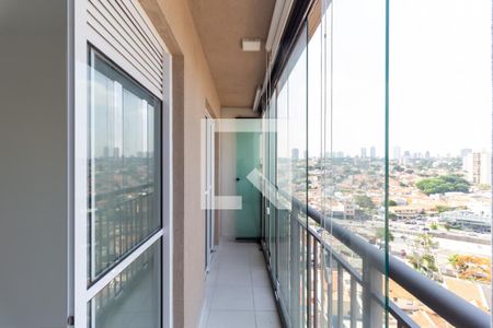 Varanda  de apartamento para alugar com 1 quarto, 30m² em Jardim da Gloria, São Paulo