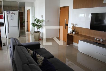 sala de apartamento para alugar com 3 quartos, 117m² em Jardim Atlantico, Goiânia