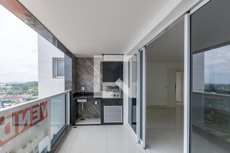 Varanda da Sala de apartamento à venda com 3 quartos, 120m² em Barreiro, Belo Horizonte