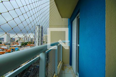Varanda da Sala de apartamento para alugar com 3 quartos, 83m² em Tatuapé, São Paulo