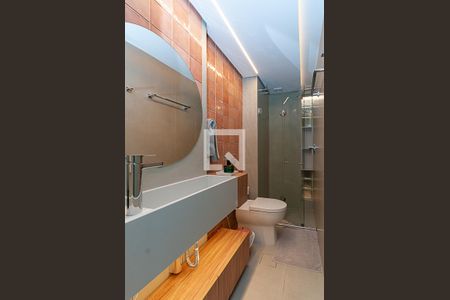 Banheiro Social de apartamento à venda com 2 quartos, 100m² em Perdizes, São Paulo