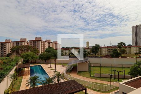 Área Comum - piscina e campo de kitnet/studio para alugar com 1 quarto, 22m² em Iguatemi, Ribeirão Preto