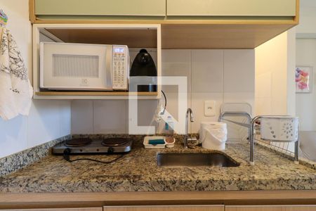 Studio para alugar com 22m², 1 quarto e 1 vaga Studio para alugar com 22m², 1 quarto e 1 vagaCozinha