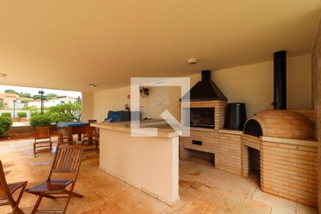 Área comum - churrasqueira  de kitnet/studio para alugar com 1 quarto, 22m² em Iguatemi, Ribeirão Preto
