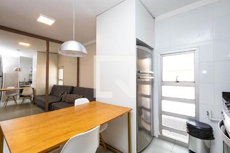 Cozinha de apartamento para alugar com 1 quarto, 29m² em Bela Vista, São Paulo