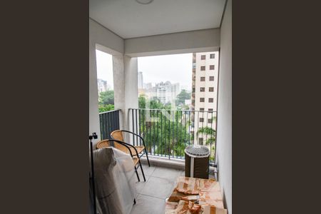 varanda de apartamento à venda com 1 quarto, 22m² em Vila Mariana, São Paulo
