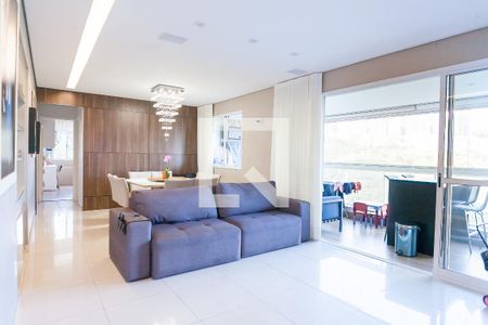 sala de apartamento para alugar com 3 quartos, 137m² em Vila da Serra, Nova Lima
