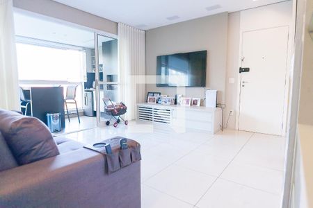 sala de apartamento para alugar com 3 quartos, 137m² em Vila da Serra, Nova Lima