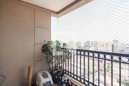 Varanda  de apartamento à venda com 4 quartos, 161m² em Chácara Califórnia, São Paulo