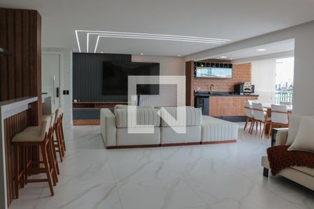 Sala de apartamento à venda com 3 quartos, 140m² em Jardim Olympia, São Paulo