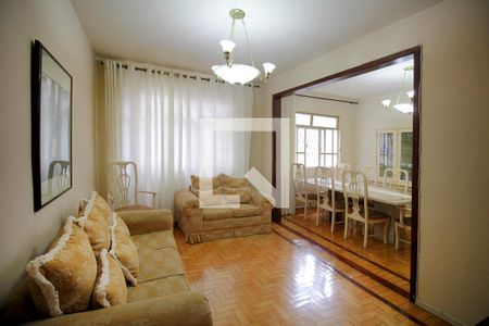 Sala de apartamento à venda com 4 quartos, 128m² em Serra, Belo Horizonte