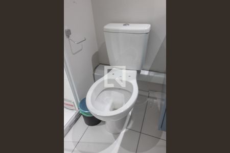 Apartamento para alugar com 31m², 1 quarto e sem vagaDetalhe do banheiro