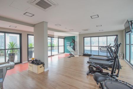 Apartamento para alugar com 31m², 1 quarto e sem vagaÁrea comum - Academia