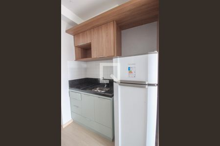 Apartamento para alugar com 31m², 1 quarto e sem vagaDetalhe da cozinha