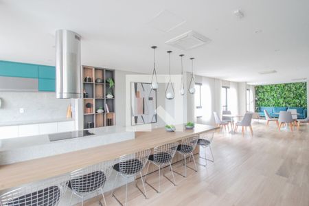 Apartamento para alugar com 31m², 1 quarto e sem vagaÁrea comum - Salão de festas