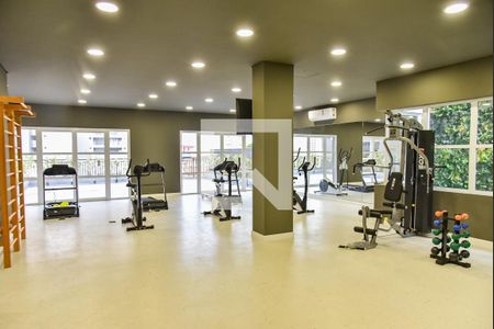 Studio para alugar com 28m², 1 quarto e sem vaga Studio para alugar com 28m², 1 quarto e sem vagaAcademia