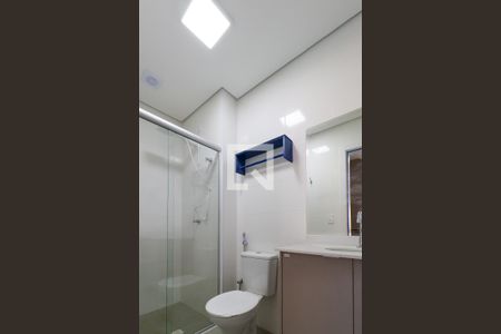 Banheiro da Suíte de kitnet/studio para alugar com 1 quarto, 38m² em Ribeirânia, Ribeirão Preto