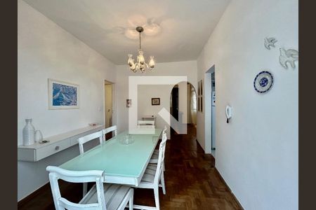 sala de jantar de apartamento à venda com 3 quartos, 109m² em Grajaú, Belo Horizonte