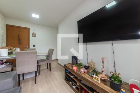 Sala de apartamento para alugar com 1 quarto, 40m² em Jardim Jamaica, Santo André