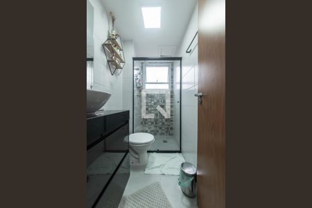 Banheiro de apartamento para alugar com 1 quarto, 40m² em Jardim Jamaica, Santo André