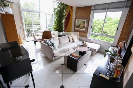 Sala de apartamento à venda com 2 quartos, 116m² em Paraíso do Morumbi, São Paulo