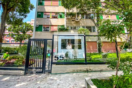 Fachada de apartamento para alugar com 3 quartos, 90m² em Humaitá, Rio de Janeiro