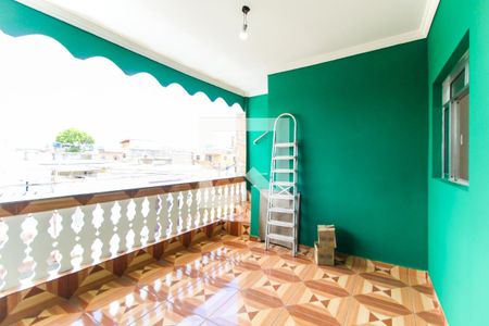 Varanda da Sala de casa para alugar com 2 quartos, 75m² em Cidade Nitro Operária, São Paulo