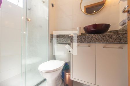 Apartamento para alugar com 43m², 2 quartos e 1 vaga Apartamento para alugar com 43m², 2 quartos e 1 vagaDetalhe do Banheiro