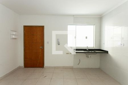 Sala - Cozinha de apartamento à venda com 1 quarto, 33m² em Vila Esperança, São Paulo