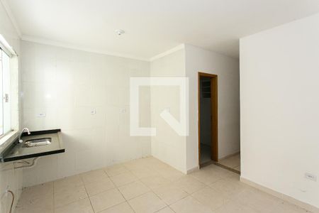 Sala - Cozinha de apartamento à venda com 1 quarto, 33m² em Vila Esperança, São Paulo
