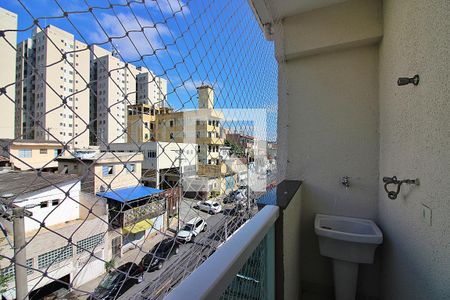 Varanda  de apartamento para alugar com 1 quarto, 38m² em Vila Planalto, São Bernardo do Campo