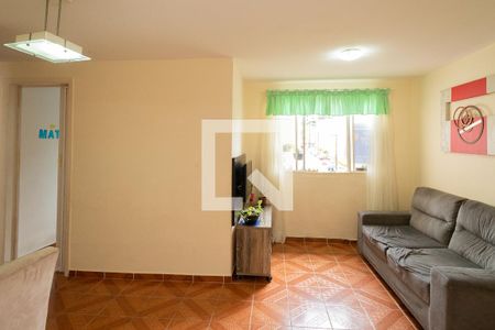 Sala de apartamento à venda com 3 quartos, 74m² em Demarchi, São Bernardo do Campo