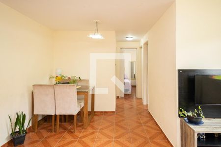 Sala de apartamento à venda com 3 quartos, 74m² em Demarchi, São Bernardo do Campo