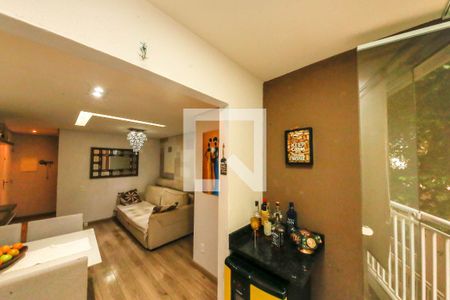 Varanda da Sala de apartamento à venda com 3 quartos, 64m² em Vila Ema, São Paulo