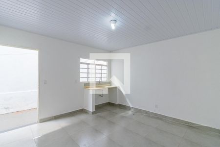 Sala/Cozinha de casa para alugar com 1 quarto, 40m² em Vila Santa Cruz, São José do Rio Preto 