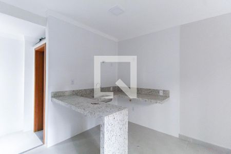 Sala/Cozinha de apartamento para alugar com 1 quarto, 42m² em Vila Regente Feijó, São Paulo