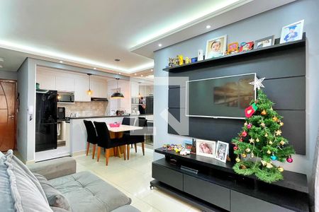 Sala de apartamento à venda com 3 quartos, 64m² em Jardim Flor da Montanha, Guarulhos