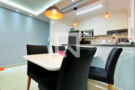 Sala de Jantar de apartamento à venda com 3 quartos, 64m² em Jardim Flor da Montanha, Guarulhos