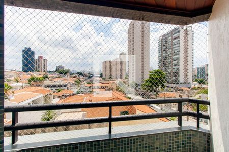 Varanda da Sala de apartamento à venda com 3 quartos, 91m² em Parque da Vila Prudente, São Paulo