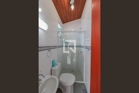 Casa de condomínio à venda com 187m², 4 quartos e 2 vagasBanheiro da Área gourmet