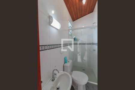 Casa de condomínio à venda com 187m², 4 quartos e 2 vagasBanheiro da Área gourmet