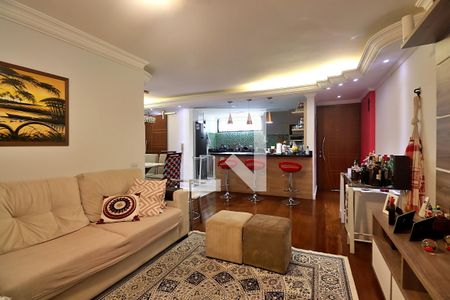 Sala de apartamento à venda com 3 quartos, 105m² em Parque das Nações, Santo André