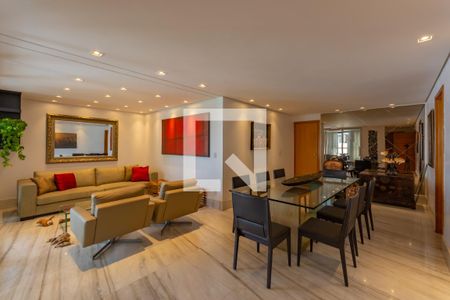 Sala de apartamento para alugar com 4 quartos, 180m² em Itapoã, Belo Horizonte