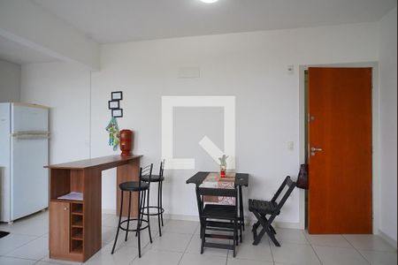 Sala de apartamento para alugar com 1 quarto, 50m² em Saco dos Limões, Florianópolis