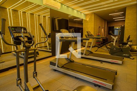 Studio para alugar com 28m², 1 quarto e sem vagaÁrea comum - Academia