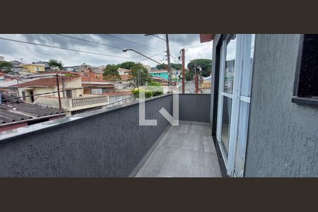 Varanda da Sala de casa à venda com 4 quartos, 300m² em Vila Guaraciaba, Santo André