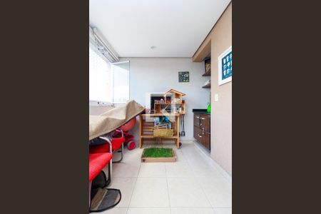 varanda de apartamento para alugar com 4 quartos, 130m² em Brooklin, São Paulo