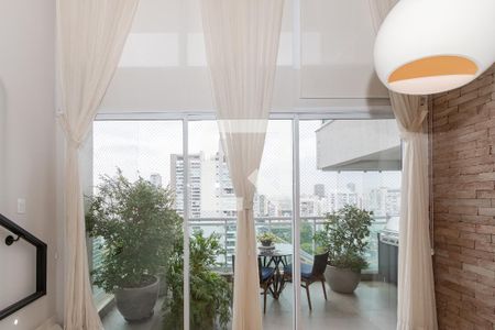 Varanda da Sala de apartamento à venda com 3 quartos, 210m² em Brooklin, São Paulo