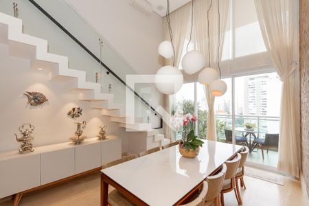 Sala de apartamento à venda com 3 quartos, 210m² em Brooklin, São Paulo