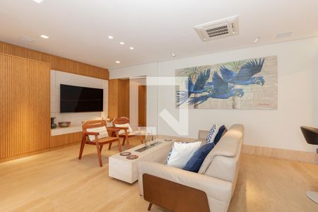 Sala de apartamento à venda com 3 quartos, 210m² em Brooklin, São Paulo